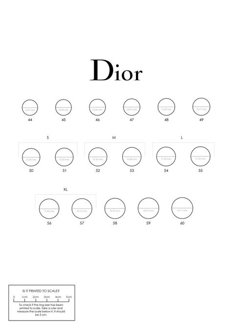 dior amour ring|dior ring size guide.